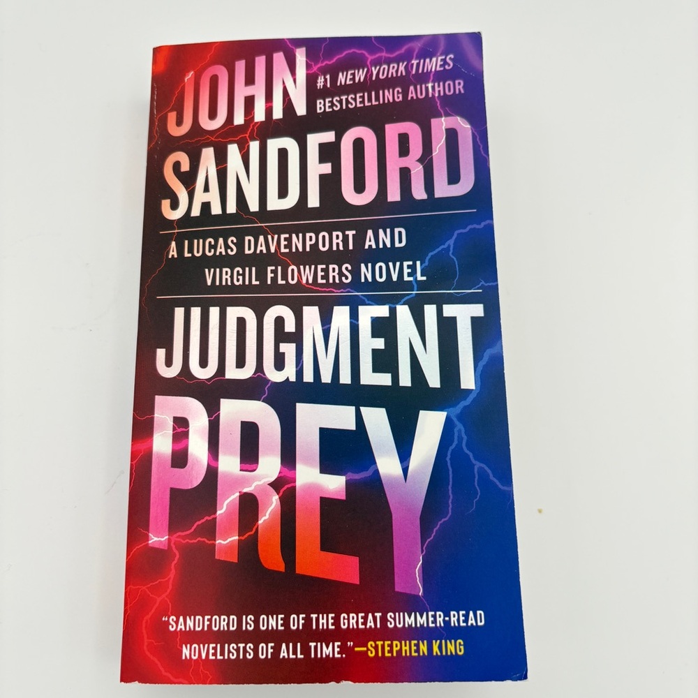 4 books for $16 - Judgment Prey by John Sandford